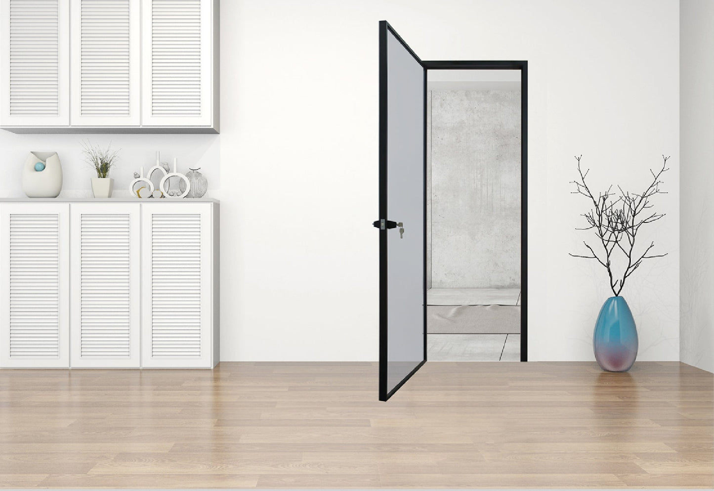 极窄平开门1 - 卓钜铝业Zhuoju Aluminum Industry