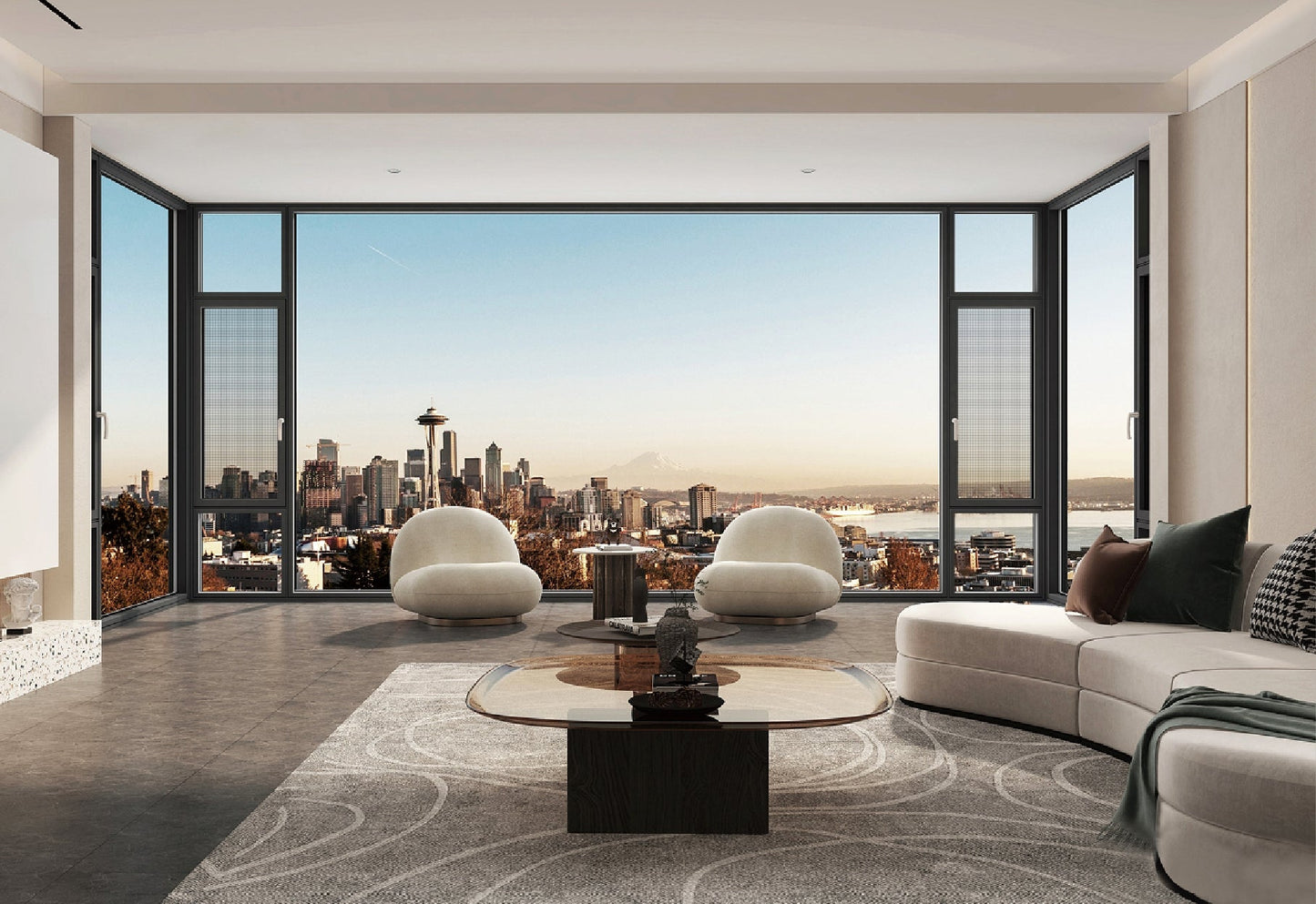 断桥窗纱一体窗1.0 - 卓钜铝业Zhuoju Aluminum Industry