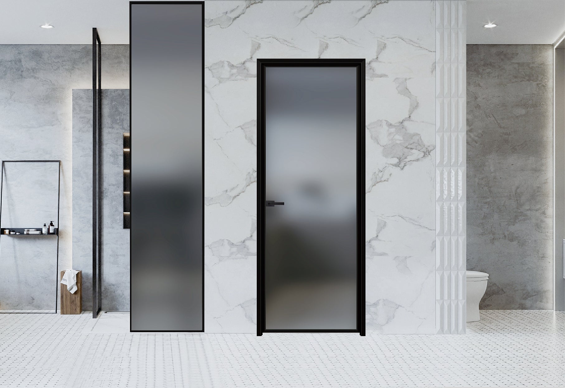 极窄平开门 - 卓钜铝业Zhuoju Aluminum Industry