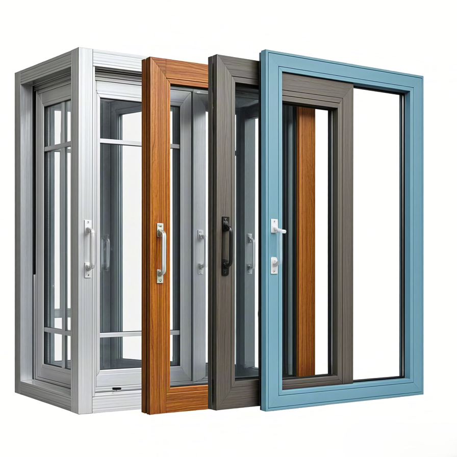 Aluminum doors and windows