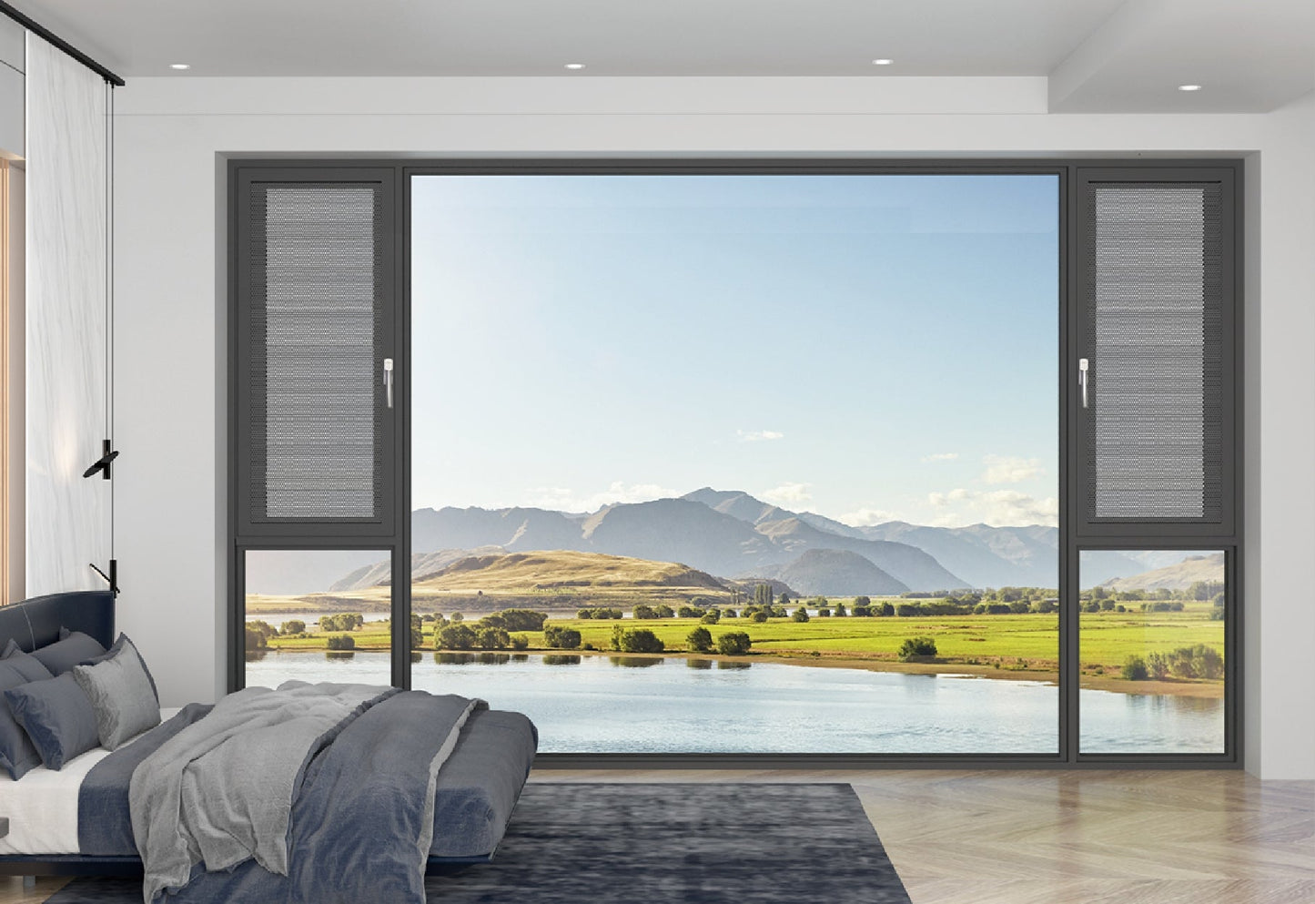 断桥窗纱一体窗4.0 - 卓钜铝业Zhuoju Aluminum Industry