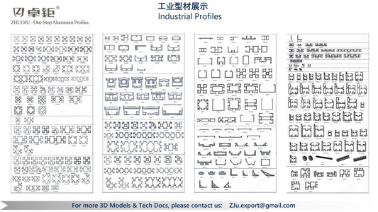 工业型材 - 卓钜铝业Zhuoju Aluminum Industry
