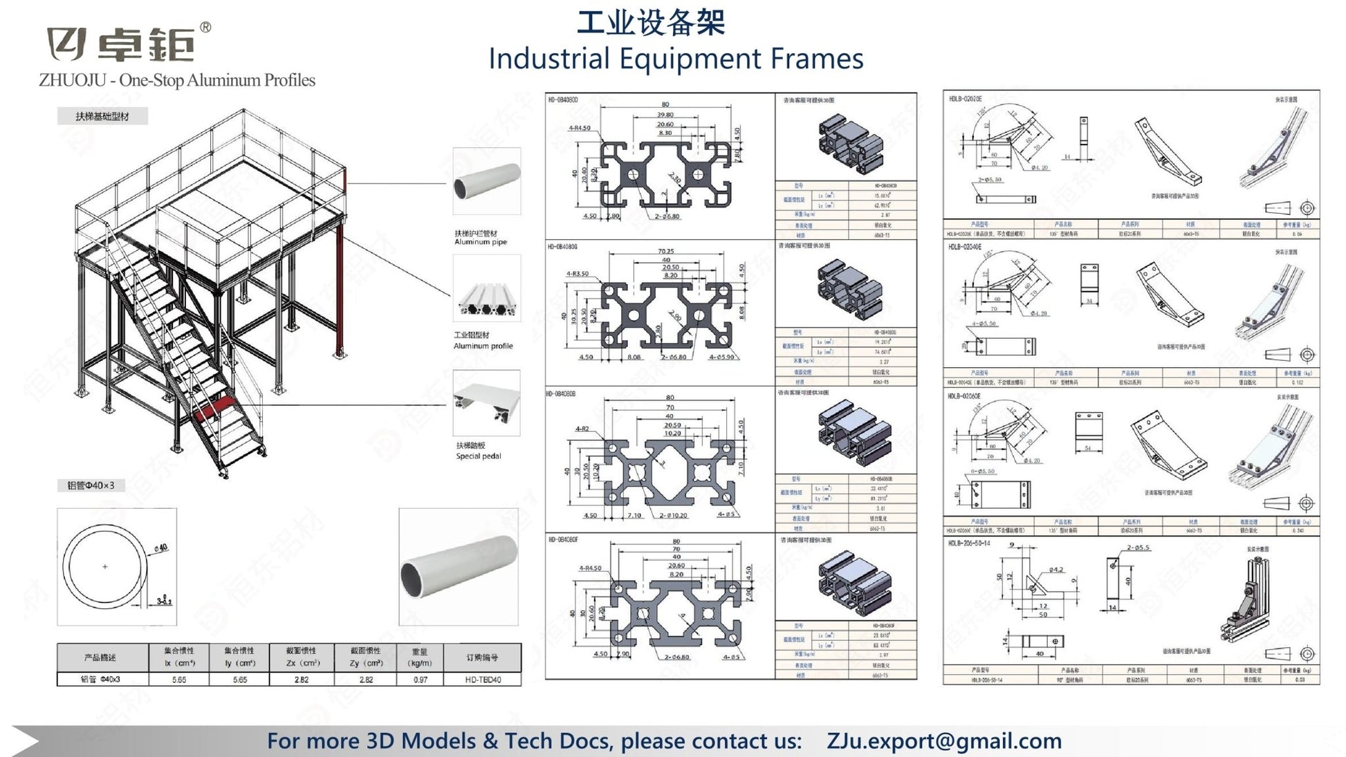 工业设备架 - 卓钜铝业Zhuoju Aluminum Industry