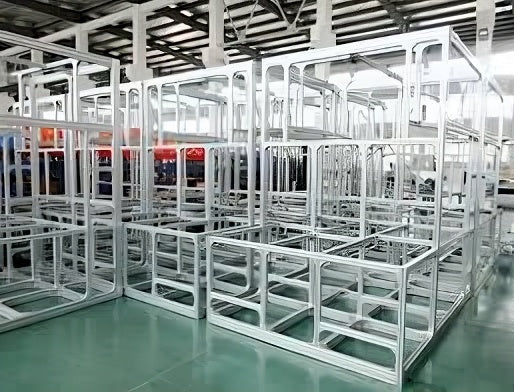 Aluminum equipment rack